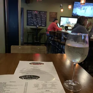 Bar area