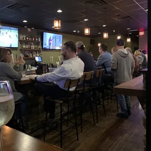 Bar area