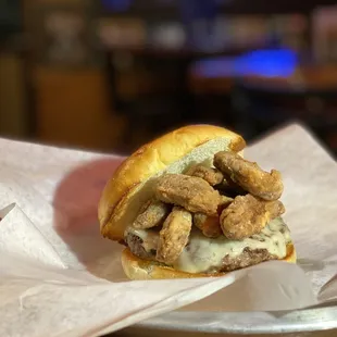 Morel Mushroom Burger