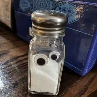 Google eyed salt shaker