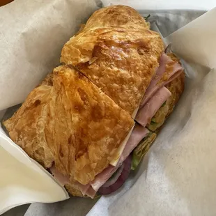 Ham and Cheese Croissant