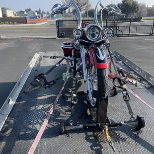 Motorcycle tow