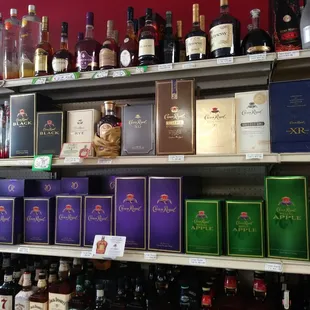 Crown Royal selection