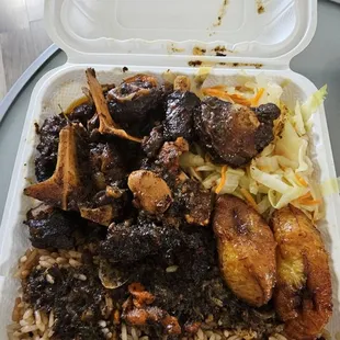 Oxtail plate