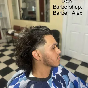 D&amp; M Barbershop,  Barber: Alex  Feel free to come on in, Tuesday Wednesday, Friday and Saturday. Contact me 2092708513.