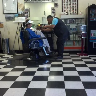 This is the fade master David tackling on every challenge.