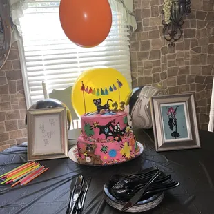 My costumers  23rd birthday cake