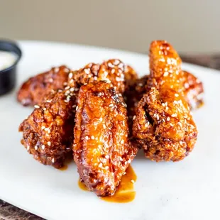 &quot;The Lunch Box&quot; Teriyaki Sauce. Sweet &amp; salty with sesame seeds.