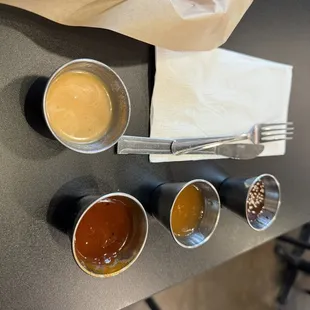 The sauces