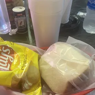 Sausage link sandwich yummyy