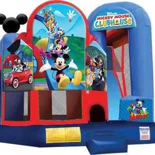 Mickey Mouse club house bounce house
