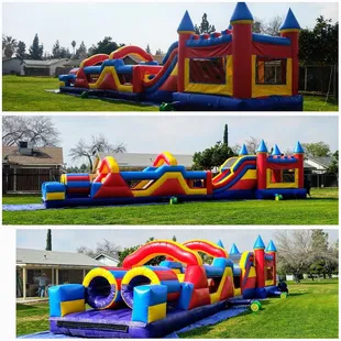4-1 multi color combo &amp; 36ft Obstacle