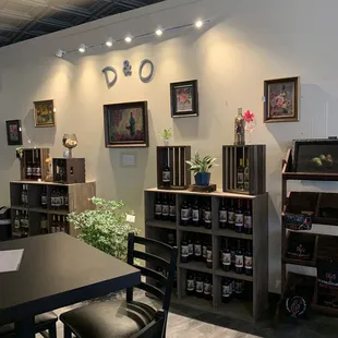 One of the places where you buy wine.