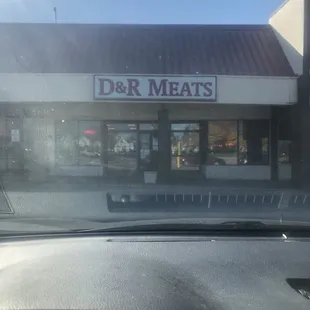 the front of a restaurant