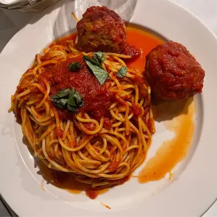 Spaghetti and Meatballs