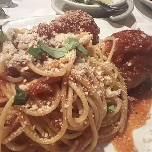 Spaghetti and Meatballs