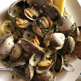 Clam linguine