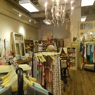 Everything has a price. From the picture frames to the chandelier . Such a cute little store.