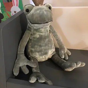 My jellycat frog prince for my baby