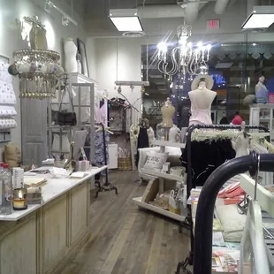 Front section of store