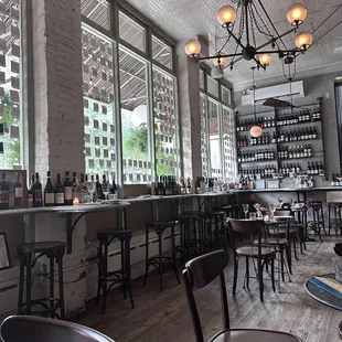 interior of a restaurant