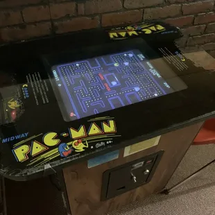 a pac - man arcade