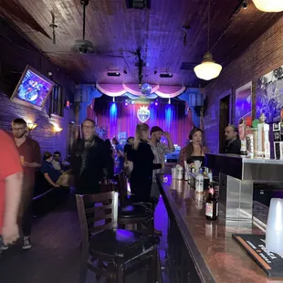 people at a bar