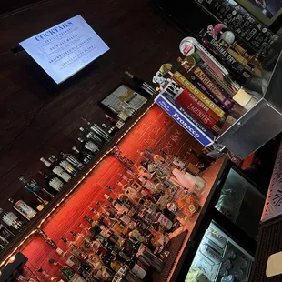 Inside bar area