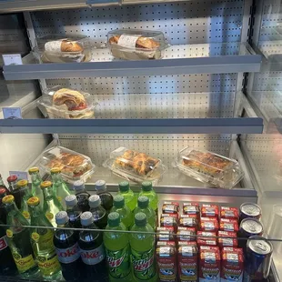 a variety of food items