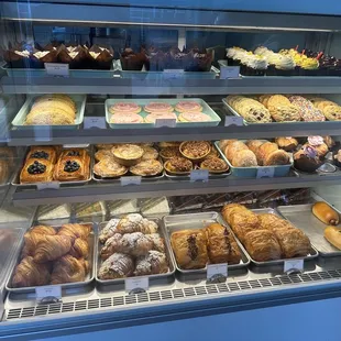 a variety of baked goods