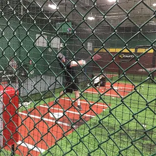 Austin Ingraham TCU signee hitting 99mph on the Hit Trax!