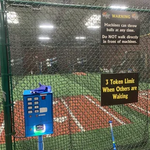 Softball and baseball batting cages