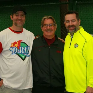 Pitching coach Tom House.