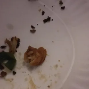 Lil chicken finger in my steak bomb... yum huh