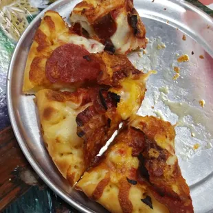 Full size pieces if crunchy bacon