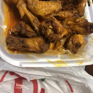 The wings are terrible  and the fries are less than desirable. This is not my first bad experience with food at this establishment.