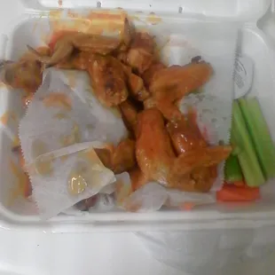 Honey hot on the top mild on the bottom