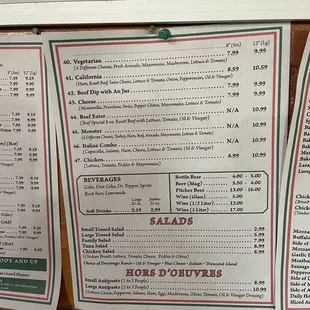 Menu 9/3/22