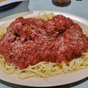 Spaghetti and Meatballs