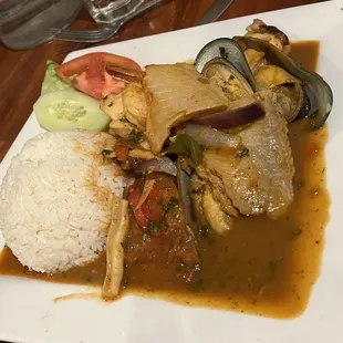 Sudado de Mariscos