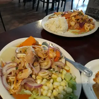 Pescado a lo Macho