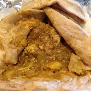 Oxtail Curry Roti