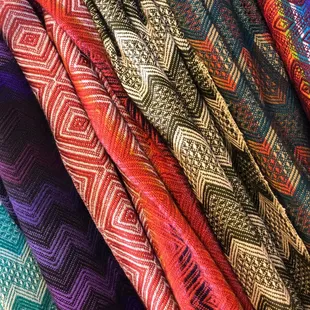 Beautiful scarves - alpaca wool from Peru's sacred valley