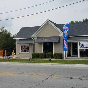 the front of the store