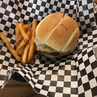 Mushroom Swiss Burger