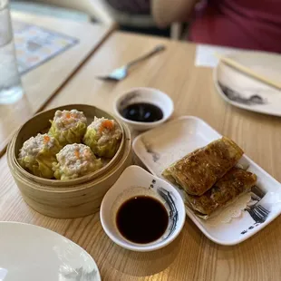 shumai and 21. Stuffed Bean Curd Skin