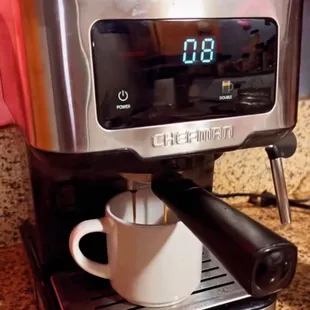 The espresso machine I bought here! 10/10