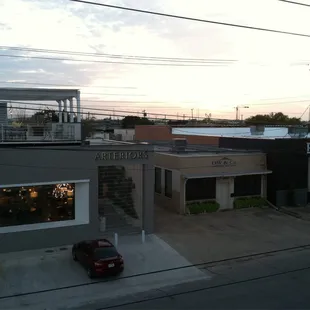 ROoftop sunset view