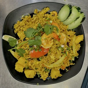 Pine apple fried rice