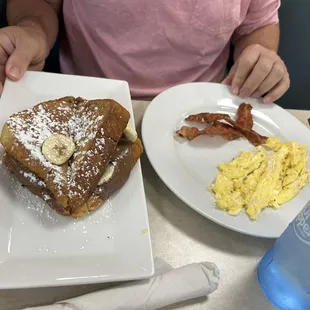 Banana n Nutella French toast